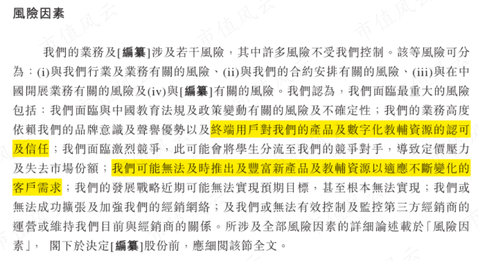 （来源：公司招股书）