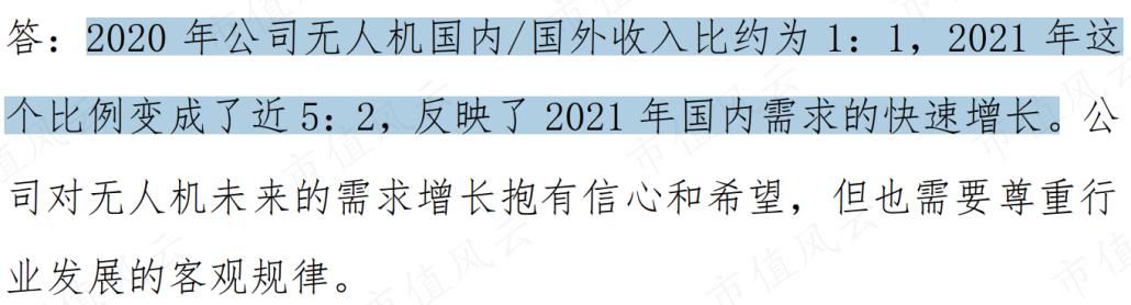 （来源：投资者关系记录表）