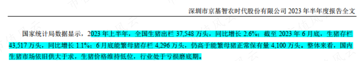 （2023年半年报）