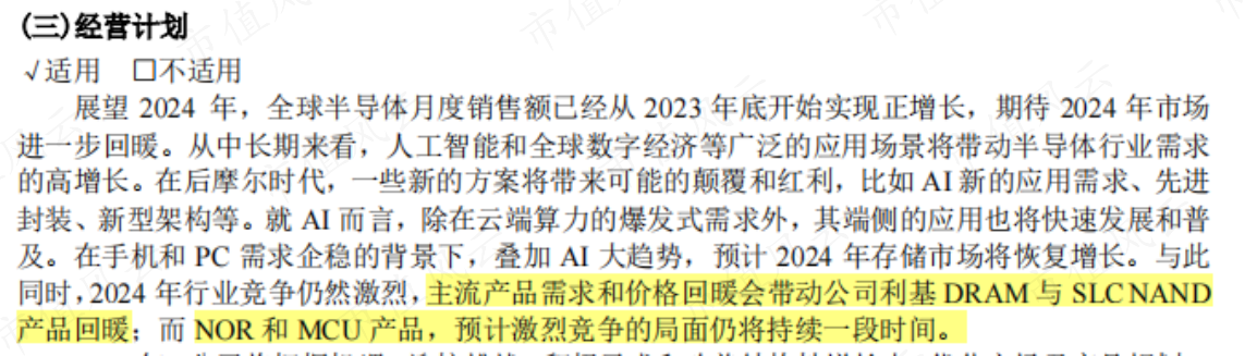 （来源：兆易创新2023年年报）